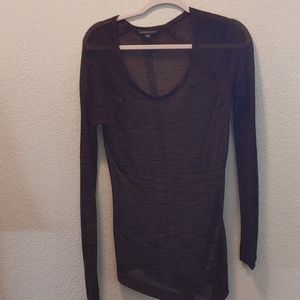 Rock & Republic see through long sleeve shirt